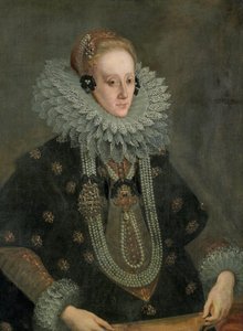 Magdalena, dotter till Wilhelm V av Bayern (tronsföljare) av Anthony van Dyck