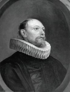 Man with a Ruff, 1600-talet. av Anthony van Dyck