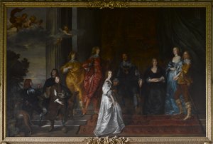 Philip Herbert (1584-1650), 4:e earlen av Pembroke och hans familj