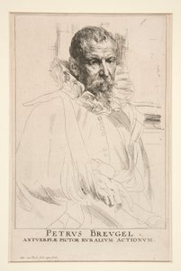 Pieter Brueghel, den yngre av Anthony van Dyck