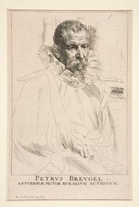 Pieter Brueghel den yngre av Anthony van Dyck