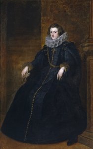 Policena Spinola, markisin av Leganés av Anthony van Dyck