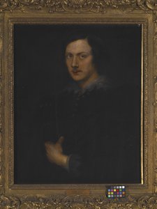 Porträtt av en genuesisk adelsman (olja på duk) av Anthony van Dyck
