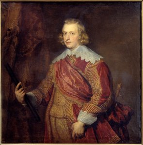 Porträtt av kardinal spädbarn Ferdinand av Österrike (1609-1641) Målning av Anton Van Dyck (1599-1641) (ec.flam.) Sön 1,07x1,06 m Madrid, Pradomuseet av Anthony van Dyck