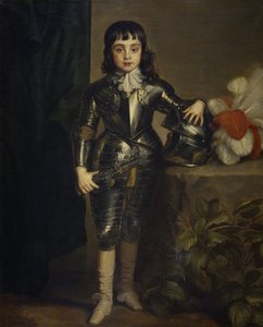 Porträtt av Charles II av England som barn av Anthony van Dyck