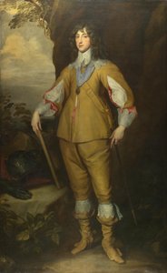 Porträtt av Karl I Ludvig 1617-1680, kurfurst Palatine, ca 1637 av Anthony van, Dyck