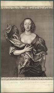 Porträtt av Elizabeth, grevinnan av Castlehaven