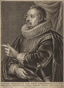 Porträtt av Engelbert Taye av Anthony van Dyck