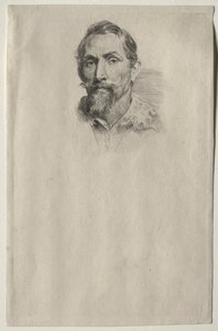 Porträtt av Frans Snyders. av Anthony van Dyck