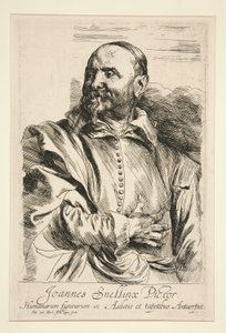 Porträtt av Jan Snellinx av Anthony van Dyck