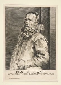 Porträtt av Jan de Wael (1558-1633) av Anthony van Dyck