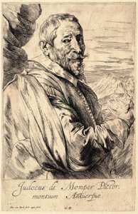 Porträtt av Josse de Menpes av Anthony van Dyck