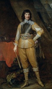 Porträtt av Mountjoy Blount, Earl of Newport (ca 1597-1666) ca 1637-8