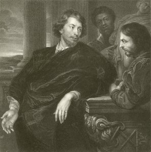 Porträtt av Rubens av Anthony van Dyck