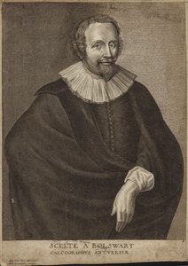 Porträtt av Schelte och Bolswert av Anthony van Dyck