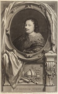 Porträtt av Sir Kenelm Digby