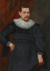 Porträtt av en man av Anthony van Dyck