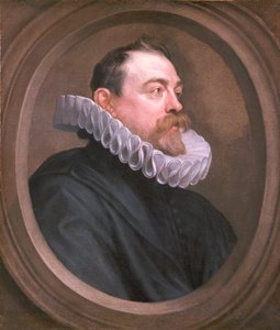Porträtt av en man, bystlängd, c1620-1640. av Anthony van Dyck