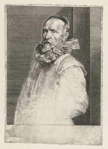 Porträtt av Hans de Wael av Anthony van Dyck
