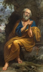 Den botfärdige Sankt Peter av Anthony van Dyck