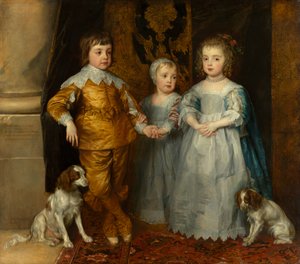 De tre äldsta barnen till Karl I av Anthony van Dyck