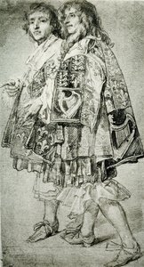 Två härolder av Anthony van Dyck