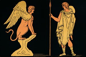 "Oidipus och sfinxen", 1880