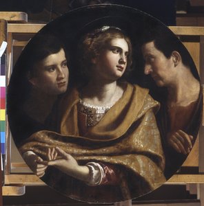 St. Katarinas tvist (?) av Antiveduto Gramatica