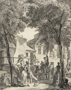 Paraden på boulevarden, 1760