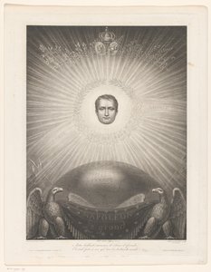 Glorifiering av Napoleon Bonaparte av Antoine Aubert