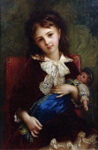 Porträtt av Catherine du Bouchage, 1879