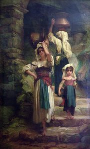 Kvinnor i Cervara, 1858