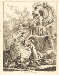 Galandjägaren av Antoine Aveline after Jean Mondon