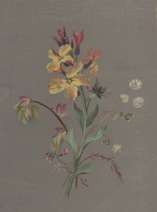 Blommönster, ca. 1820. av Antoine Berjon