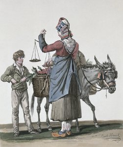 Körsbärssäljaren av Antoine Charles Horace Vernet