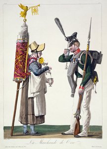 Kakaoförsäljaren av Antoine Charles Horace Vernet