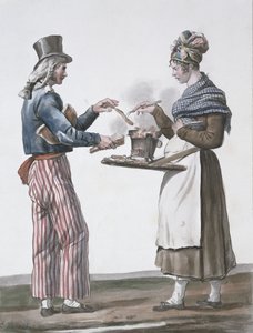 Korvförsäljaren av Antoine Charles Horace Vernet