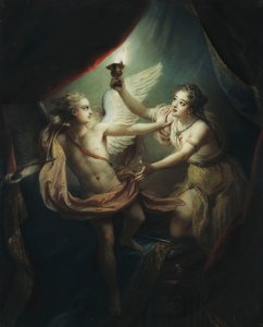 Amor överger Psyche, 1736