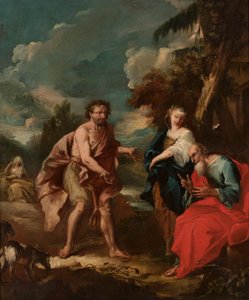 Jakob och Rakel av Antoine Coypel