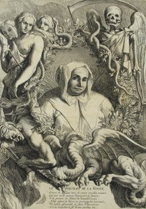 Porträtt av Voisin,.n.d. av Antoine Coypel