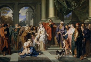 Susannah anklagad för äktenskapsbrott, 1695-1696 av Antoine Coypel