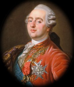 Porträtt av kung Ludvig XVI 1754-1793
