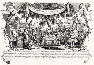 Krakowträdet, 1742 av Antoine Humblot