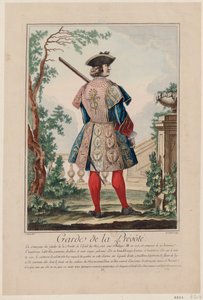Prostgardet, 1756. av Antoine Jean De Fehrt