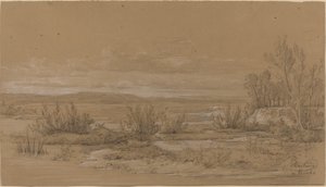 Landskap unga Vourlis av Antoine Jean Duclaux