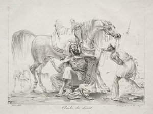 Arab av öknen av Antoine Jean Gros