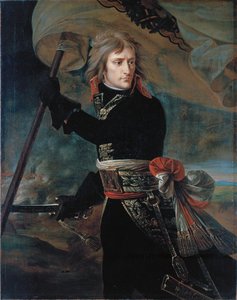 Napoleon Bonaparte på bron vid Arcole av Antoine Jean Gros