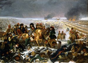 Napoleon på slagfältet vid Eylau, 1807 av Antoine Jean Gros