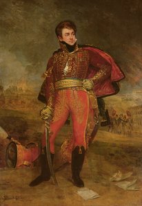 Porträtt av general Francois Fournier-Sarvoleze (1773-1827) 1812