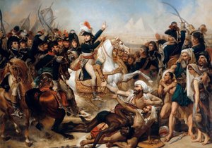 Slaget om pyramiderna av Antoine Jean Gros